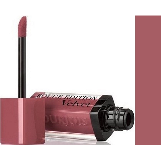 Bourjois Rouge Edition Samt flüssiger Lippenstift mit mattem Effekt 07 Nude-ist 7,7 ml