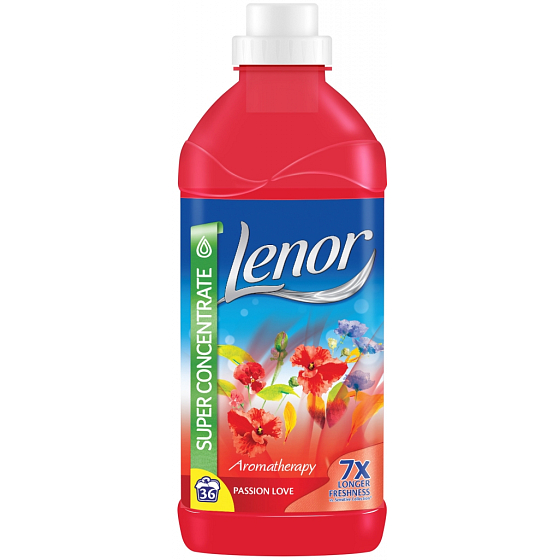 Lenor Aromatherapie Passion Love Super Concentrate konzentrierter Weichspüler 36 Dosen 900 ml