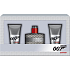 James Bond 007 Quantum Eau de Toilette für Männer 50 ml + 2 x Duschgel 50 ml, Geschenkset