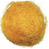 Sisal dekorativ gelb 30 g