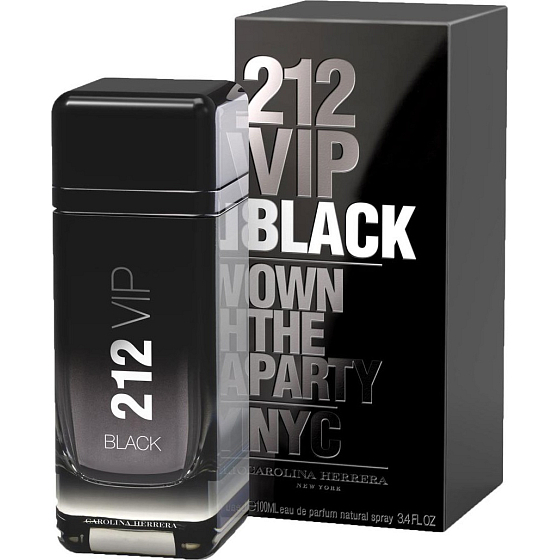 Carolina Herrera 212 VIP Herren Schwarz Eau de Parfum für Herren 100 ml
