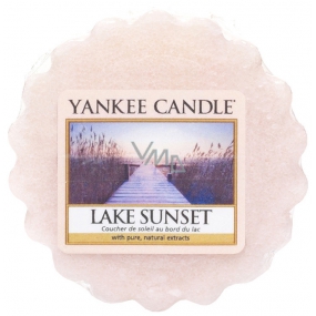 Yankee Candle Lake Sunset - Sonnenuntergang mit der Duftwachs-Aromalampe 22 g