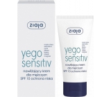 Ziaja Yego Men SPF 10 Sensitive Feuchtigkeitscreme 50 ml