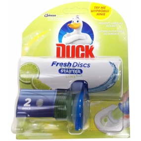 Duck Fresh Discs Starter Kalk-Toilettengel für hygienische Reinheit und Frische Ihrer Toilette 11,5 ml