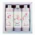 Bohemia Gifts Unicorn XL Duschgel 250 ml + Haarshampoo 250 ml + Badeschaum 250 ml, für Kinder Kosmetikset