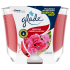 Glade Maxi Luscious Cherry & Peony mit dem Duft von Kirsche und Pfingstrose, Duftkerze in Glasbrennzeit bis zu 52 Stunden 224 g