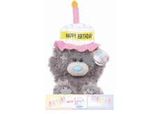 Ich zu dir Teddybär Geburtstagshut 14 cm