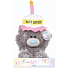 Ich zu dir Teddybär Geburtstagshut 14 cm