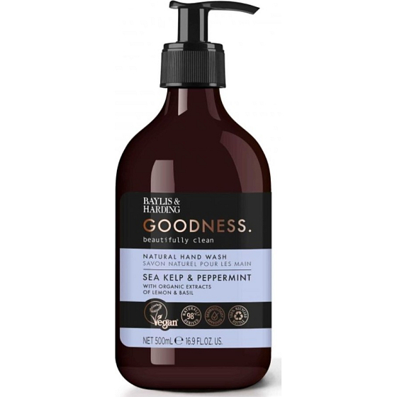 Baylis & Harding Meeresalge und Menthol Flüssigseife für die Hände Spender 500 ml
