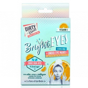 Dirty Works Bright Eyes Augenmaske 3 x 4 ml