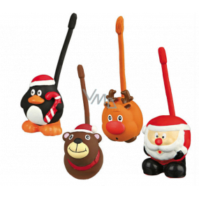 Trixie Latex Ball mit Klängen verschiedener Art für Hunde kleiner Rassen Weihnachtsspielzeug 18 cm 1 Stück