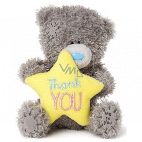Ich zu dir Teddybär mit einem Sternchen und der Inschrift Danke 10,5 cm