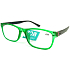 Berkeley Lesebrille +2.0 Kunststoff grün, schwarze Seiten 1 Stück MC2184