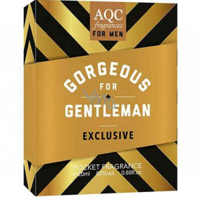 AQC Fragrances Gorgeous for Gentleman Exklusives Eau de Toilette für Männer 20 ml