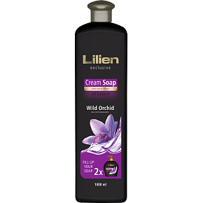 Lilien Wild Orchid flüssige Seife, Nachfüllung, 1 l