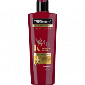 TRESemmé Keratin Smooth Shampoo mit Keratin für trockenes und geschädigtes Haar 400 ml