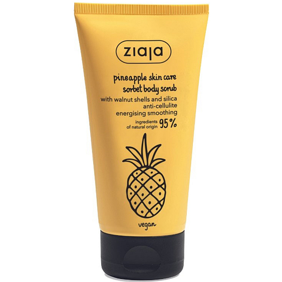 Ziaja Ananas-Körperpeeling mit Anti-Cellulite-Effekt 160 ml