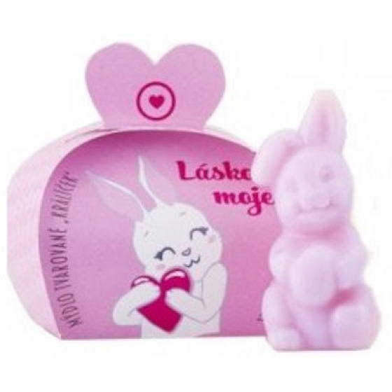 NeoCos Love my Rabbit Toilettenseife mit Rosenduft 25 g