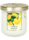 Heart & Home Lemon Amalfi Soja-Duftkerze medium brennt bis zu 30 Stunden 110 g