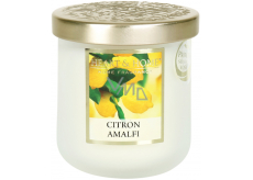 Heart & Home Lemon Amalfi Soja-Duftkerze medium brennt bis zu 30 Stunden 110 g