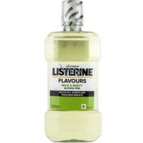 Listerine Aromen Mild & Minze Mundwasser 500 ml