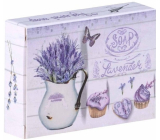 Emocio Lavendel natürliche Toilettenseife in einer Schachtel 40 g