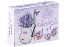 Emocio Lavendel natürliche Toilettenseife in einer Schachtel 40 g