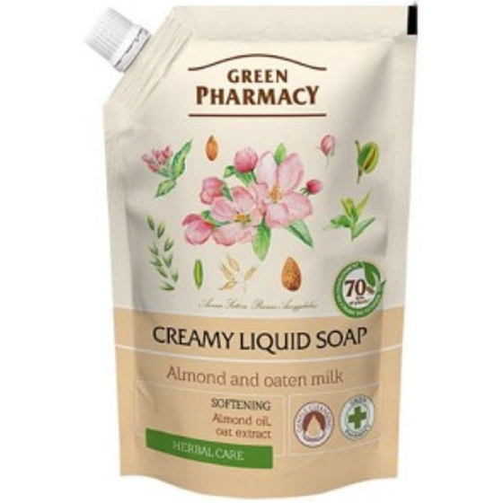 Grüne Apotheke Flüssigseife Mandel und Hafer 460 ml