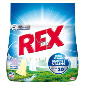 Rex Amazonia Freshness Universal-Waschmittel 20 Dosen 1,1 kg Rex Amazonia Freshness Universal-Waschmittel 20 Dosen 1,1 kg
