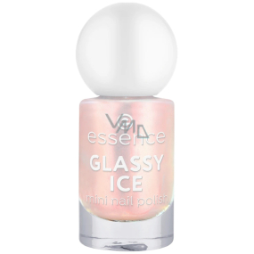 Essence Glassy Ice mini lak na nehty 09 5 ml Essence Glassy Ice mini lak na nehty 09 5 ml
