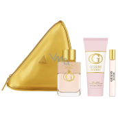 Guess Iconic parfémovaná voda 100 ml + cestovní parfémovaná voda 15 ml + tělové mléko 100 ml + kosmetická taška, dárková sada pro ženy