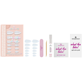 Essence What The Fake! Set mit künstlichen Nägeln 01 Glazed