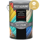 Hostagrund Prim 3v1 S2177 Grundierung und Deckfarbe für Metall, 0570 grün, 4 l