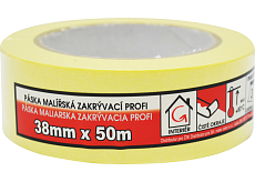 Mako Komfort Klebeband Abdeckband, 7 Tage, bis 60 °C, 38 mm × 50 m