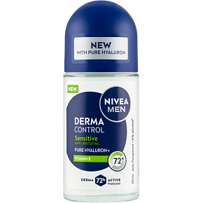Nivea Men Derma Control Sensitive Roll-On-Antitranspirant 50ml