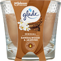 Glade Duftkerze Sensual Sandalwood & Jasmine, 129 g
