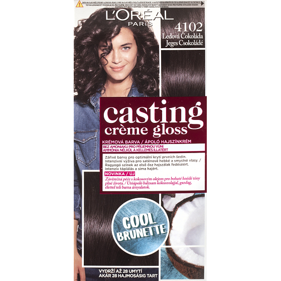 L'Oréal Casting Crème Gloss Haarfarbe 410 Eisenschokolade