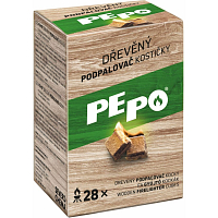 PE-PO Holzanzünder Würfel 28 St.