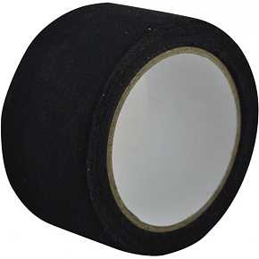 Festtape Lemovka Teppichband schwarz 50 mm × 10 m