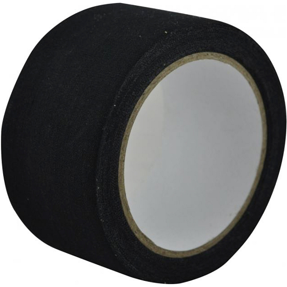 Festtape Lemovka Teppichband schwarz 50 mm × 10 m