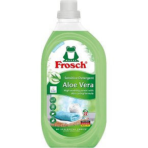 Frosch Sensitive Aloe Vera ökologische Waschgel für Babys, 22 Wäschen, 1,5 l