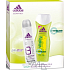 Adidas Action 3 Pro Clear Antitranspirant Deodorant Spray 150 ml + Duschgel 250 ml, Kosmetikset