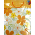 Nekupto Geschenk Papiertüte 32, x 26x 13 cm Orange Blumen 1 Stück 477 01