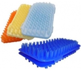 Kunststoffwaschlappen in verschiedenen Farben 18 x 13 cm 1 Stück