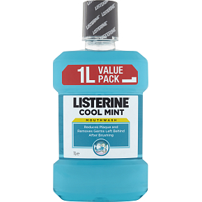 Listerine Cool Mint Mundwasser, 1 l Listerine Cool Mint Mundwasser, 1 l