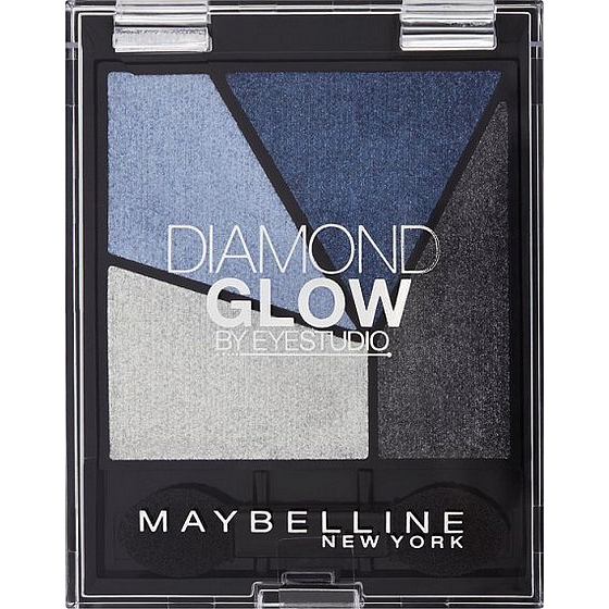 Maybelline Diamond Glow Lidschatten Lidschatten 03 Blue Drama 2,5 g