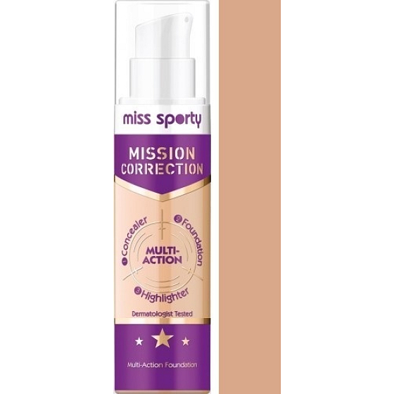 Miss Sports Mission Correction Make-up 003 Mittel 27,3 ml