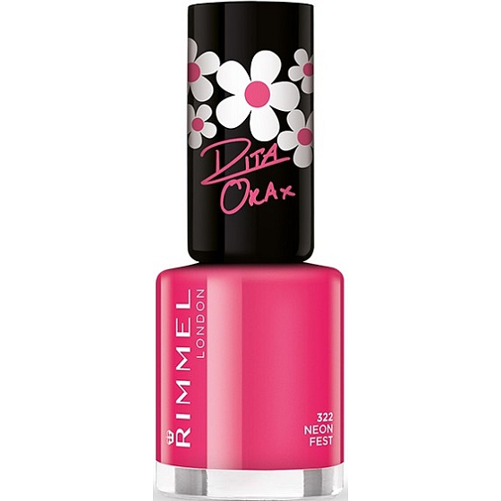 Rimmel London 60 Sekunden Nagellack von Rita Ora Nagellack 322 Neon Fest 8 ml