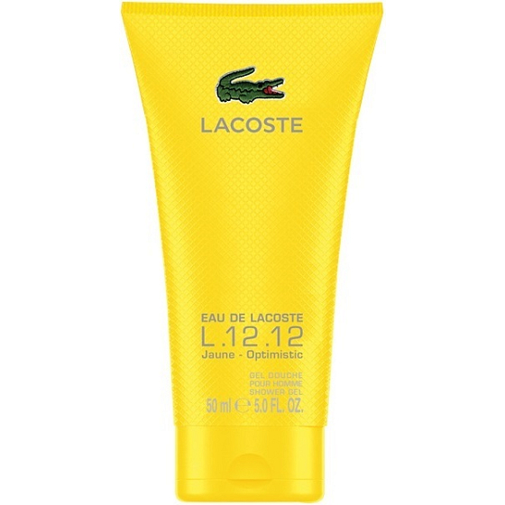 Lacoste Eau de Lacoste L.12.12 Gelbes (Jaune) Duschgel für Männer 50 ml