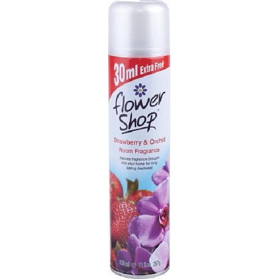 FlowerShop Erdbeer & Orchidee Lufterfrischer 330 ml